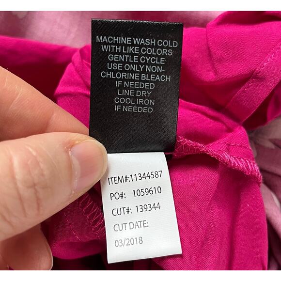 TORRID Pink Womens Skirt Size 2 2X 18-20 Floral Boho‎ Spring Ruffle Maxi Skirt - Picture 10 of 10